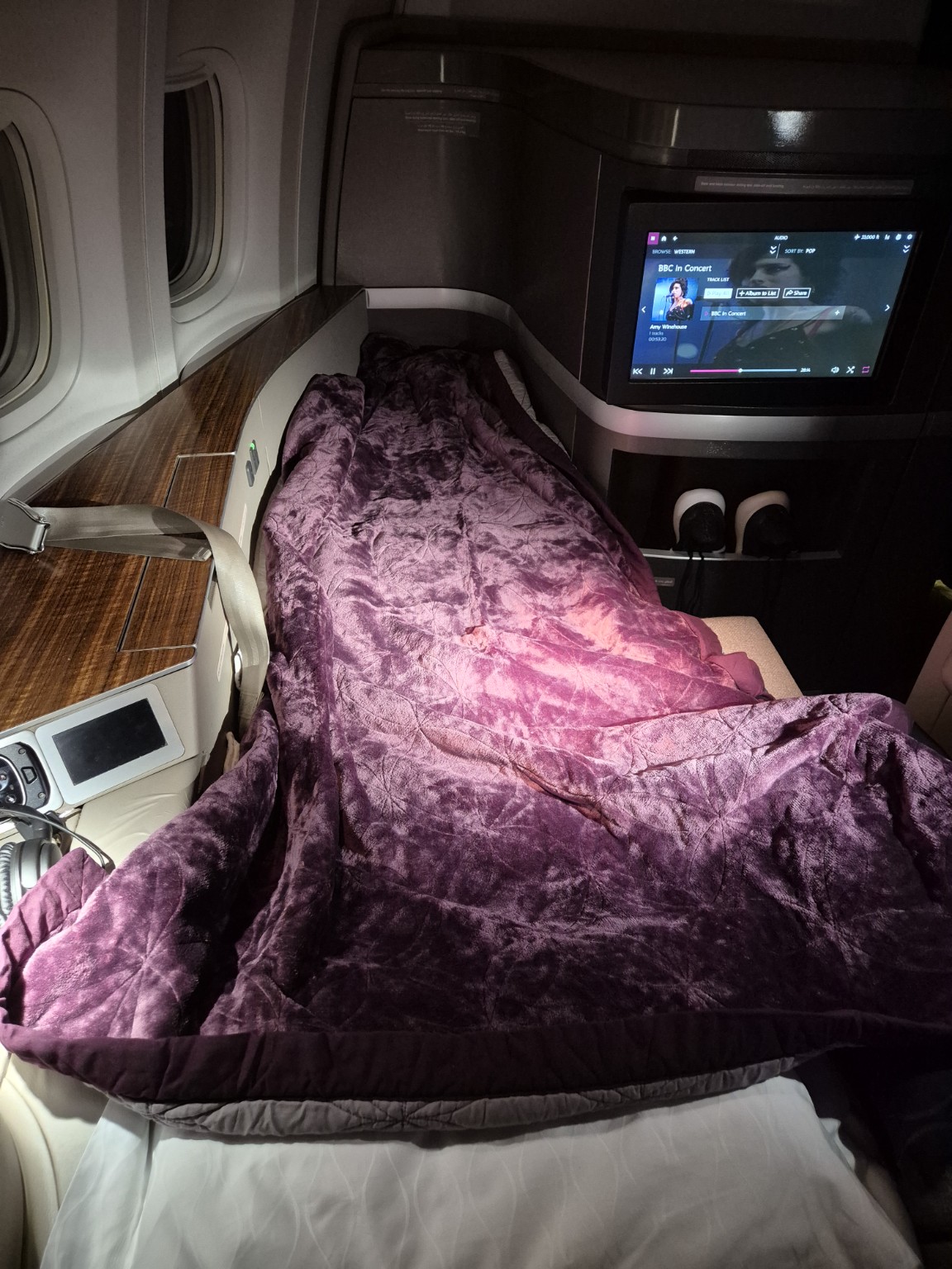 Experiência em cabine premium